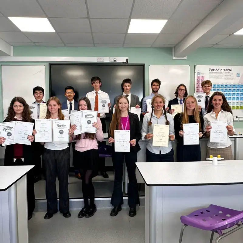 KES Chemists Rise to the Challenge
