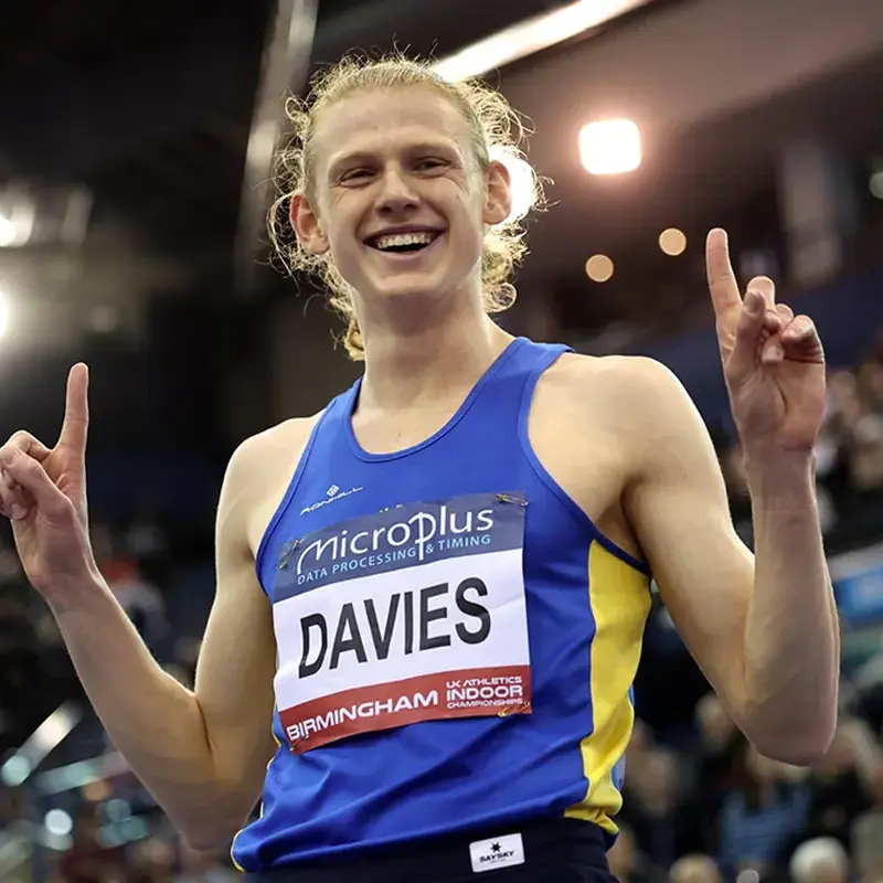 OE Justin Davies Indoor British Champion