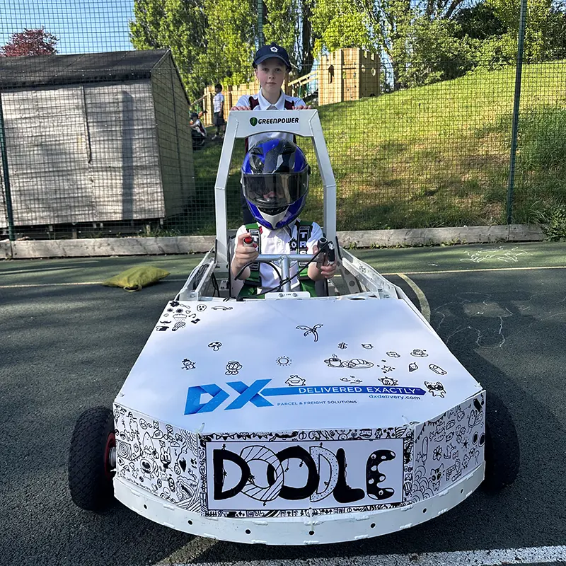 The Junior School Go Racing