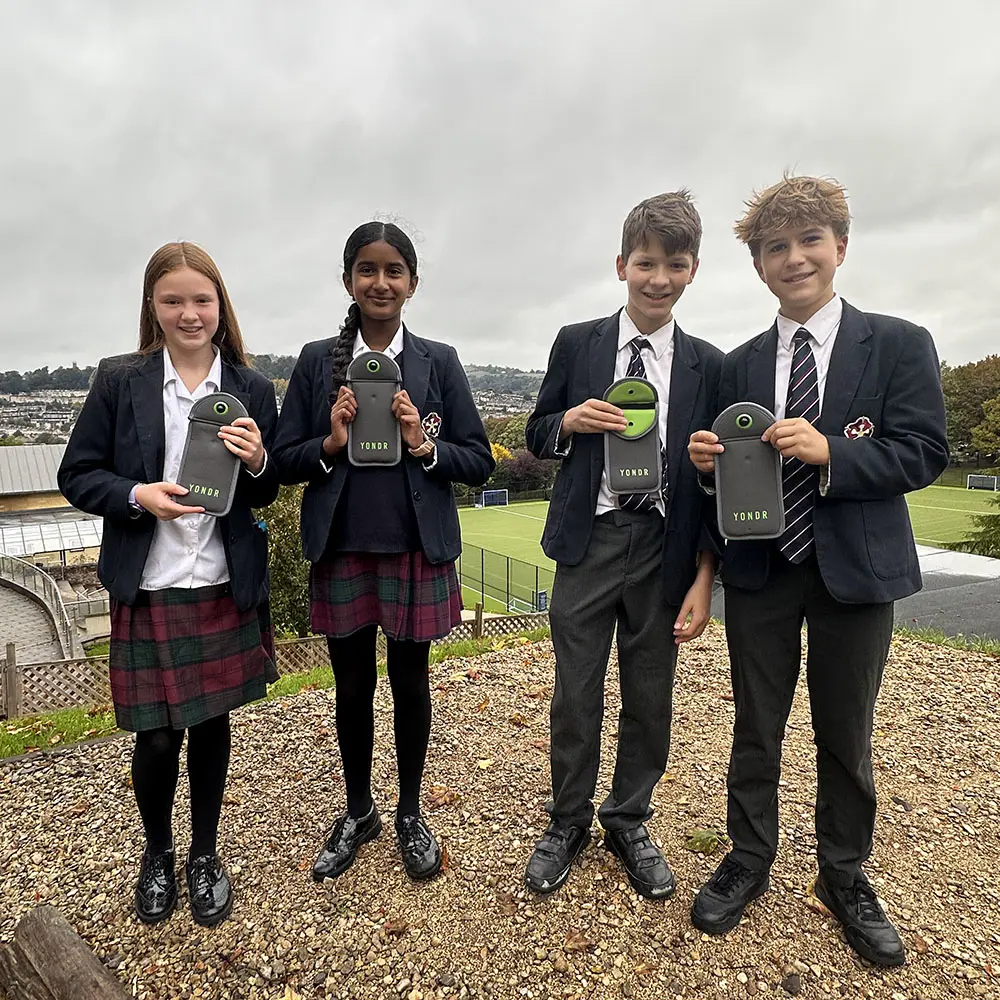 Yondr pouches introduced at KES Bath