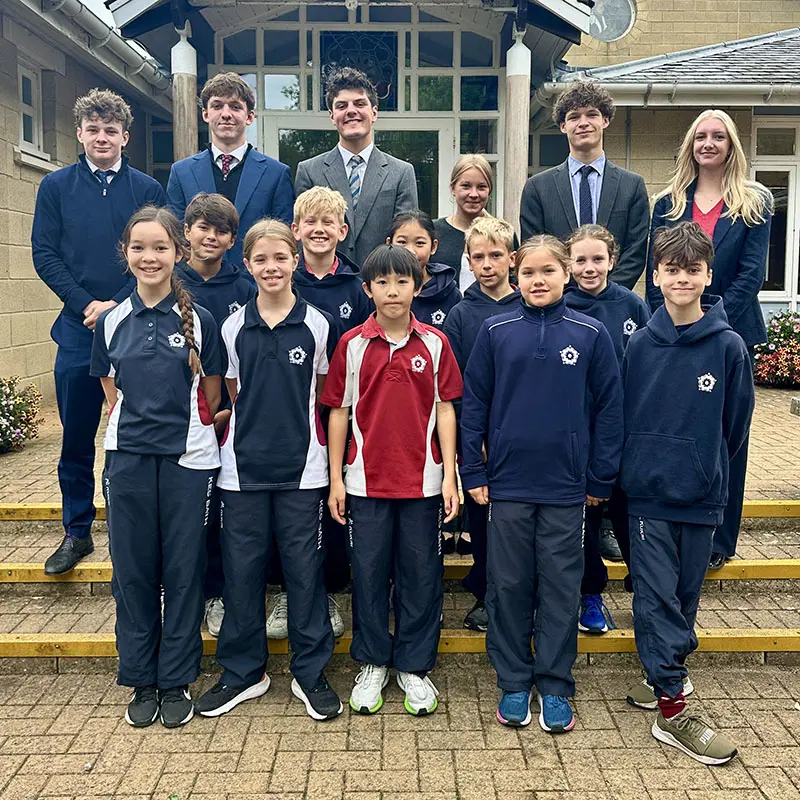 Our Junior School Music Captains, Sports Captains and School Captains received their badges from Senior School leaders as Head of Junior School Sean Price reflected on leadership, inclusion and the importance of every child contributing to school life.Image,,News,Optimized