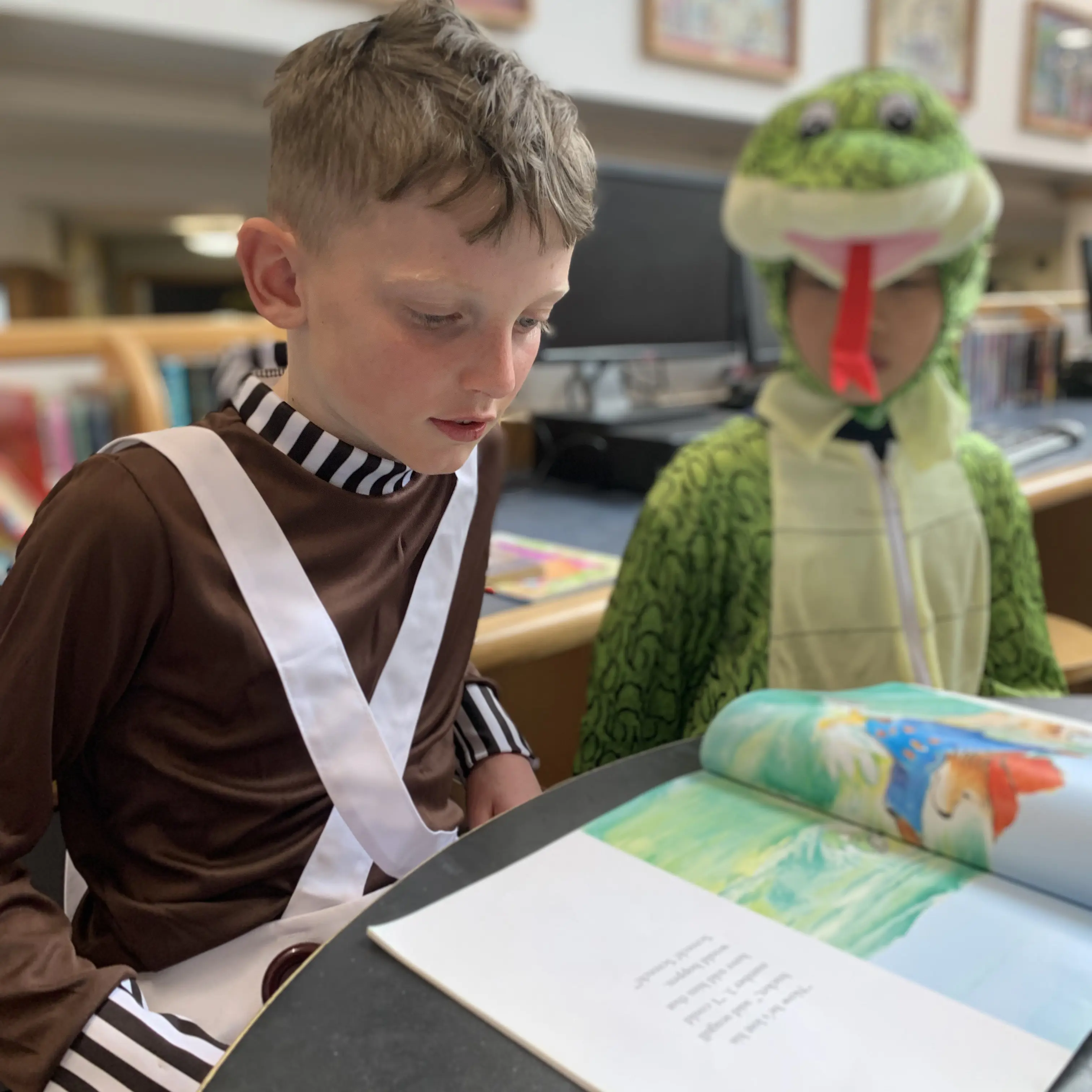 An all singing all dancing Junior School Book Week